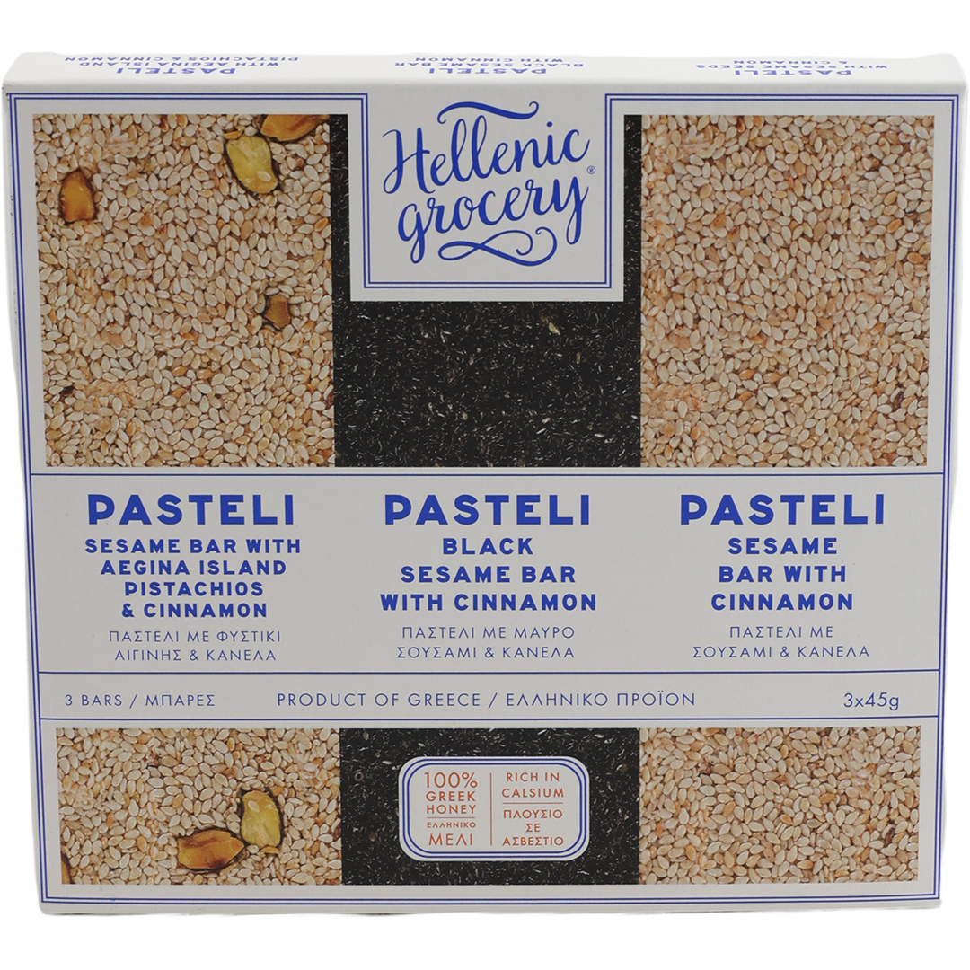 Hellenic Grocery Pastel Sesame Bar with Cinnamon