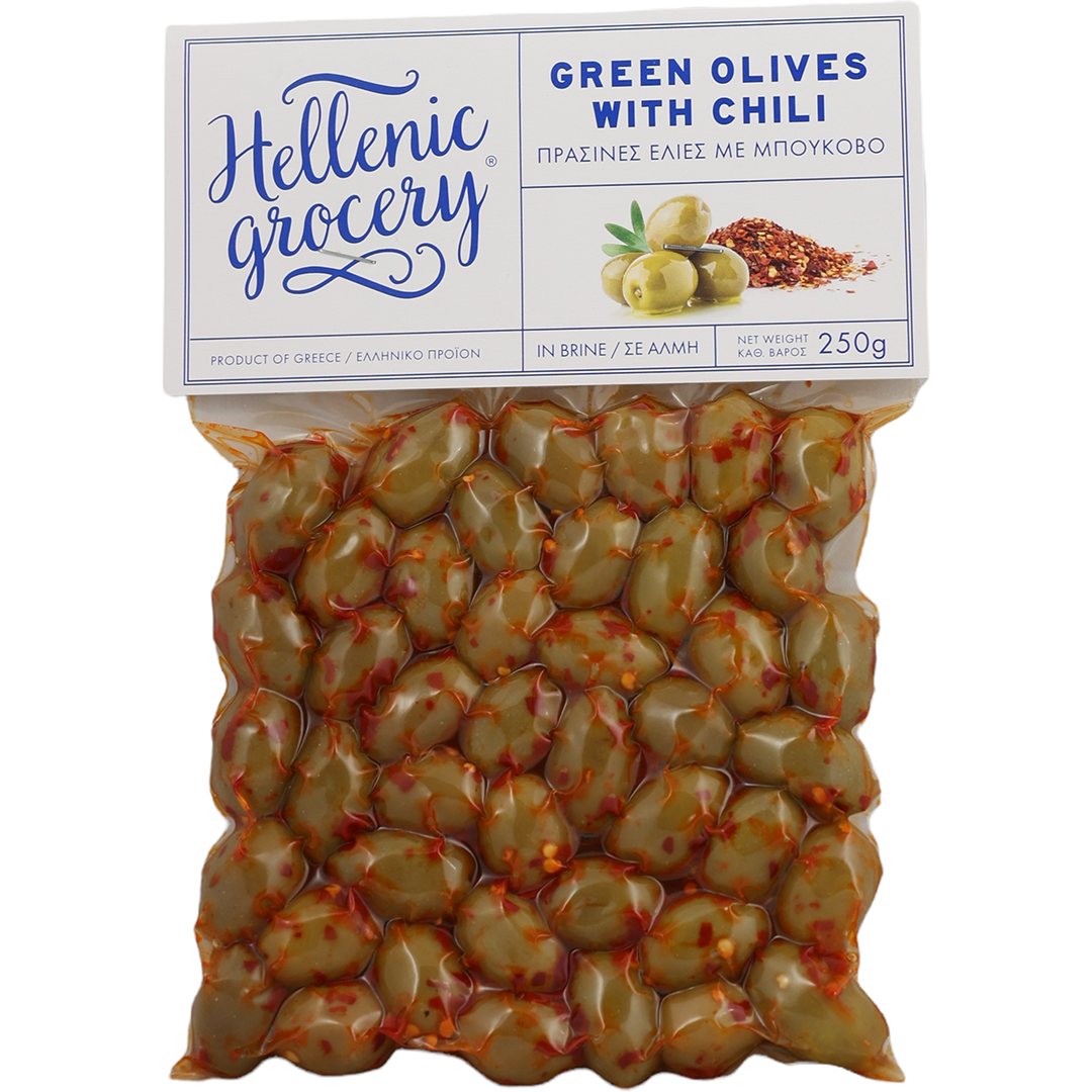 Green Olives with Chili