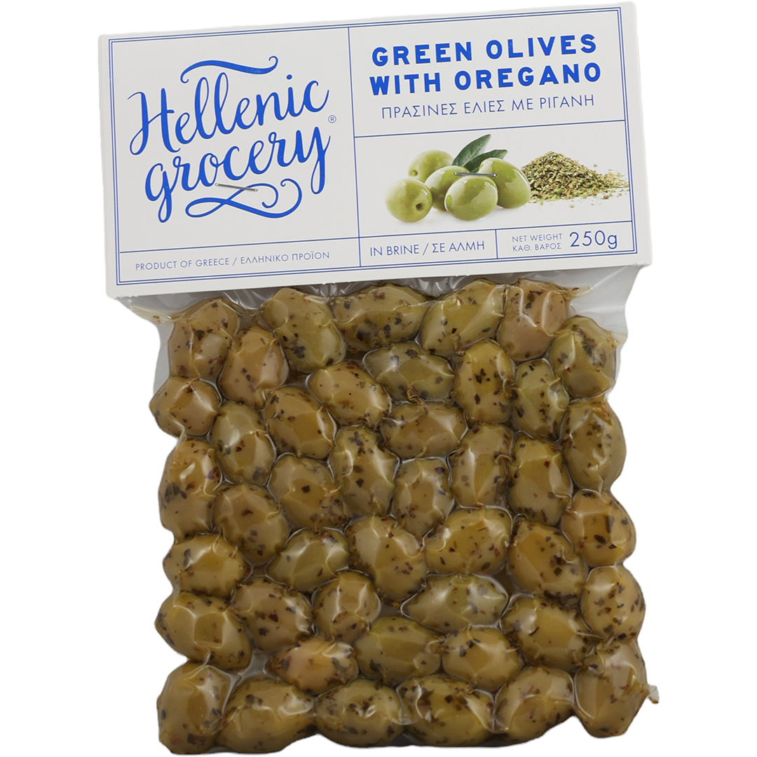 Green Olives with Oregano