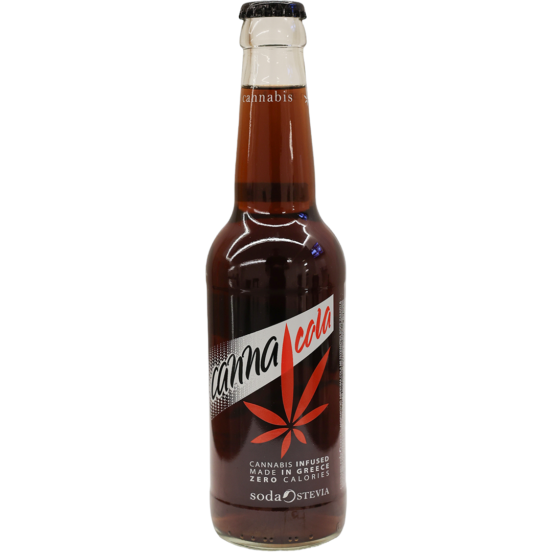 Canna Cola- Cannabis Infused Made in Greece with zero calories