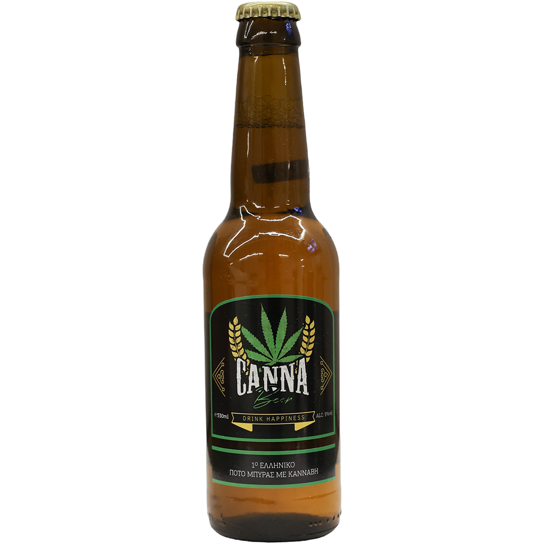Canna Drik Happiness- First Greek Beer with Cannabis
