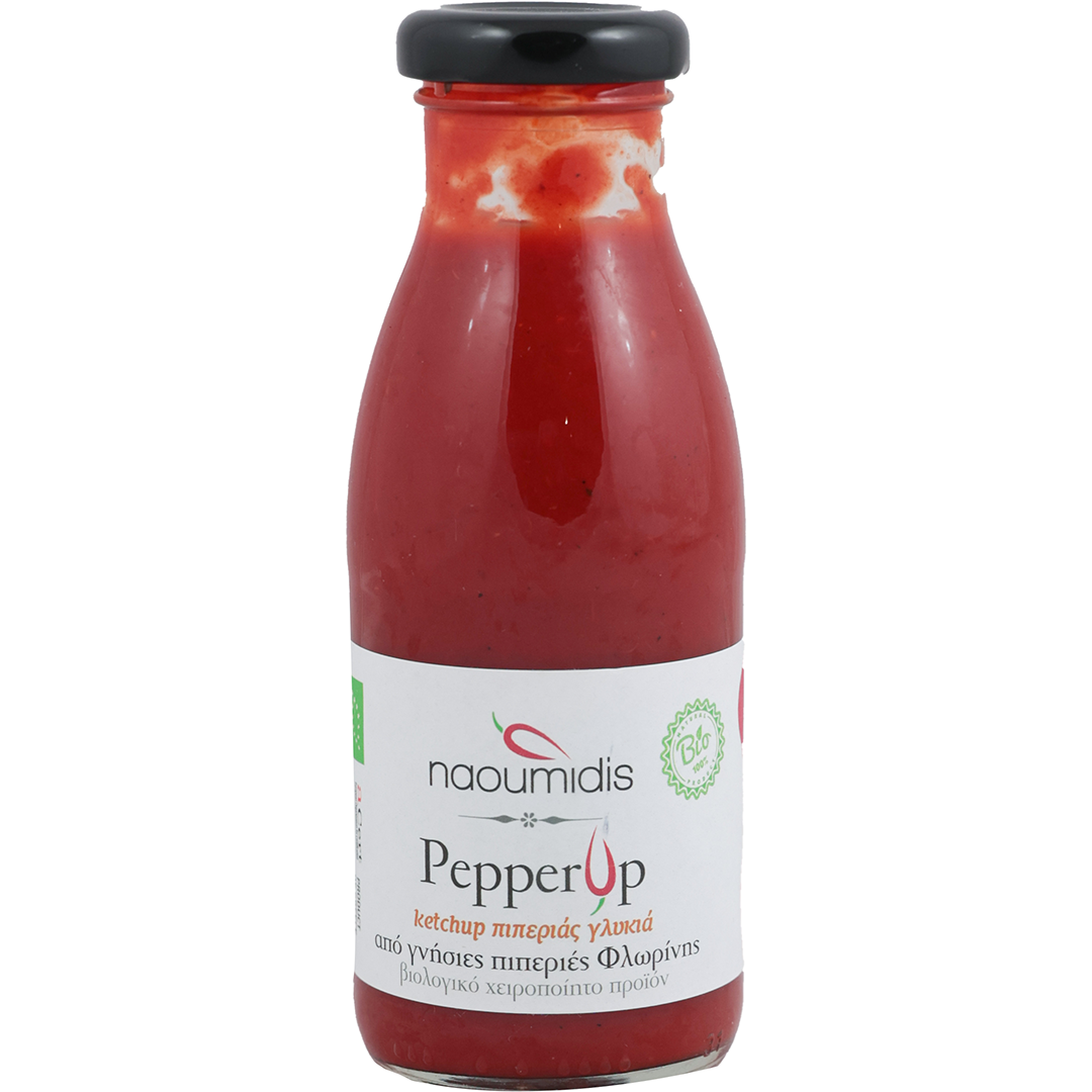 Naoumidis Pepper up- Sweet pepper Ketchup  from Florina peppers