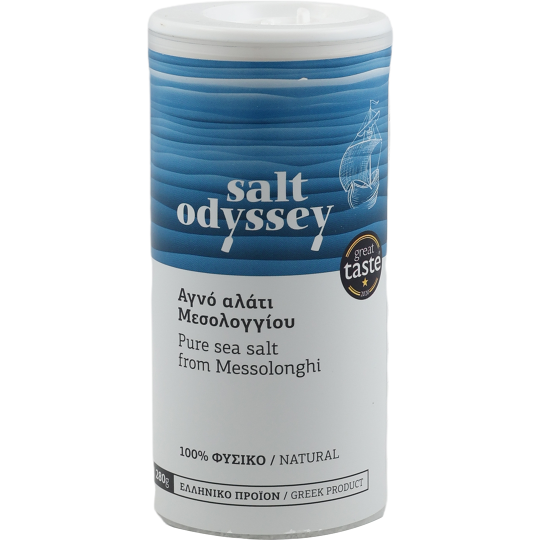 Pure sea salt from Messolonghi