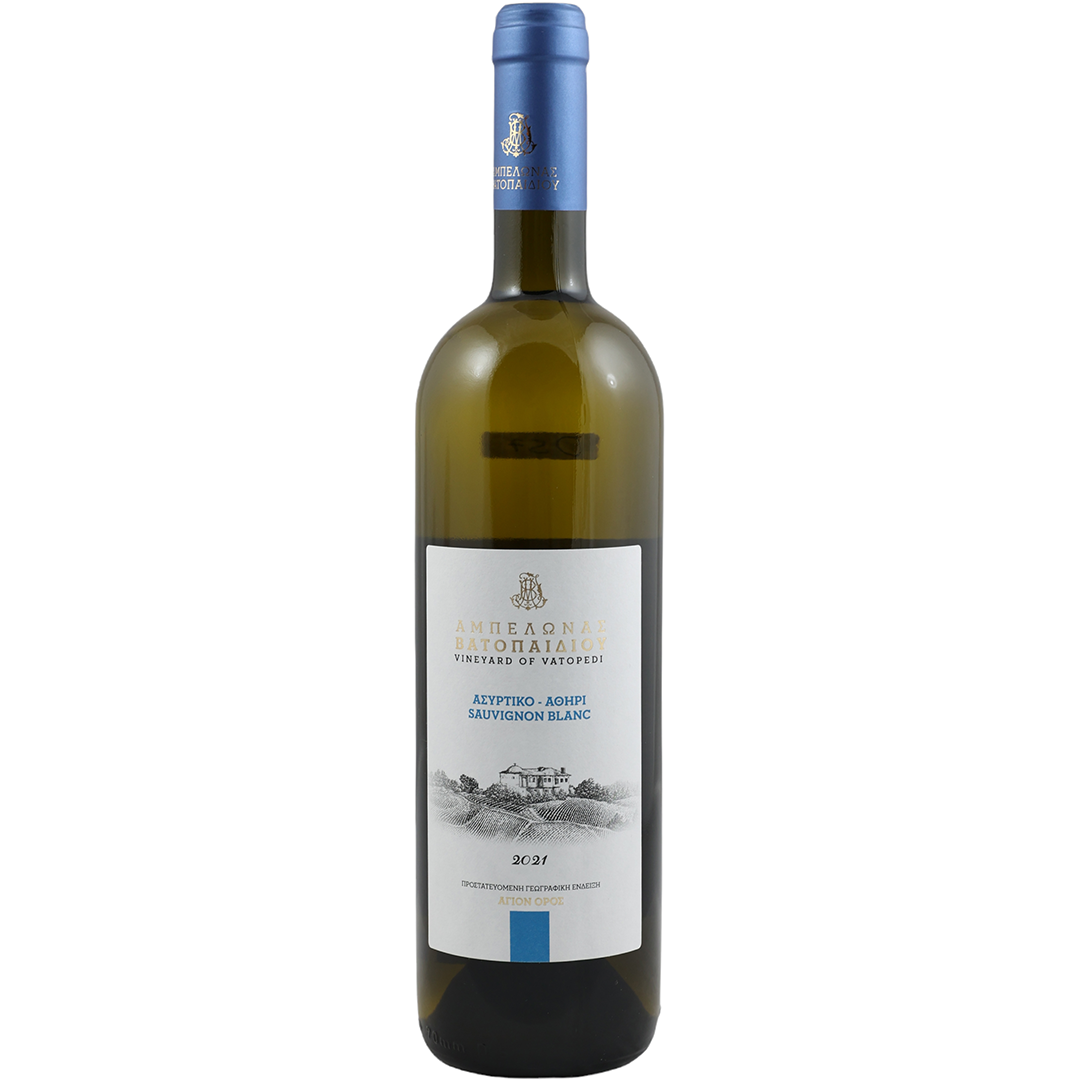 Vineyard of Vatopedi- Assyrtiko Athiri Sauvignon Blanc 2021 Wine