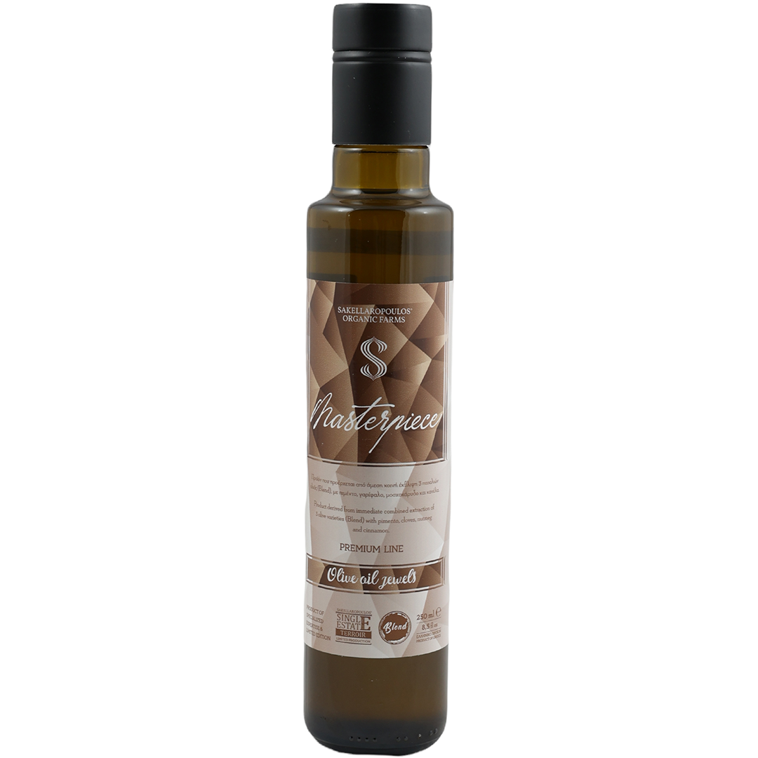 Masterpiece Blend EVOO- Flavored EVOO with Pimento Cloves Nutmeg and Cinnamon