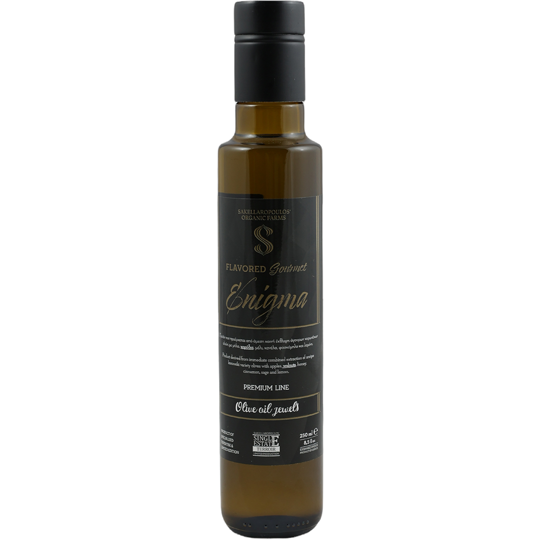 Flavored Gourmet Enigma-  Flavored EVOO with Apple Cinnamon and Honey