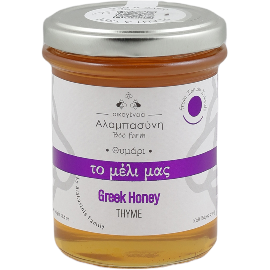 Alabasinis Family- Greek Honey with thyme