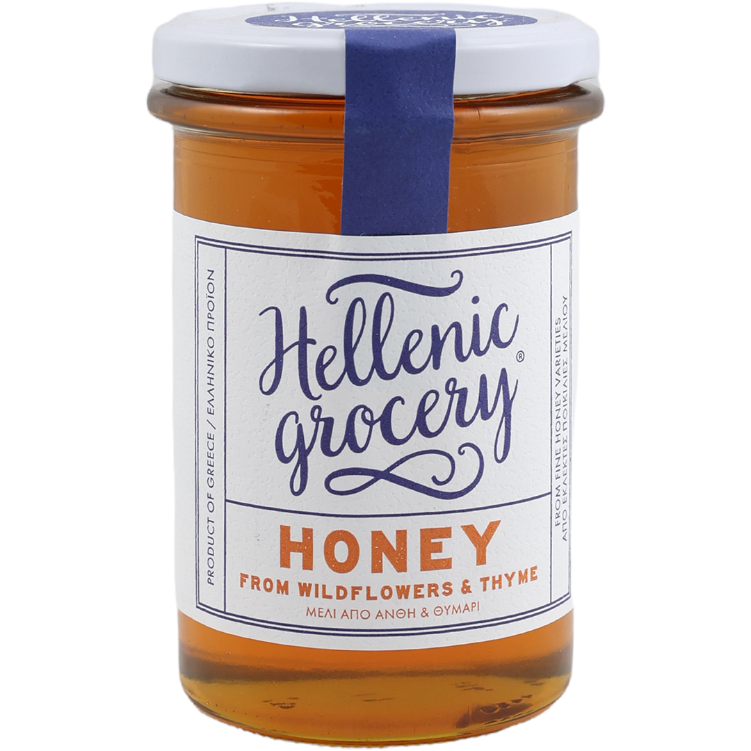 Hellenic Grocery Honey from Wildflowers and Thyme