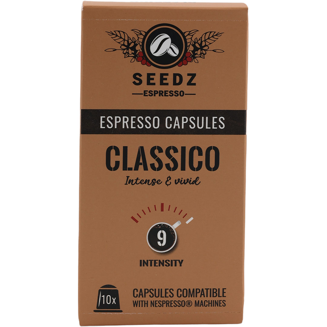 Espresso Seedz Classico Compatible Capsules Nespresso