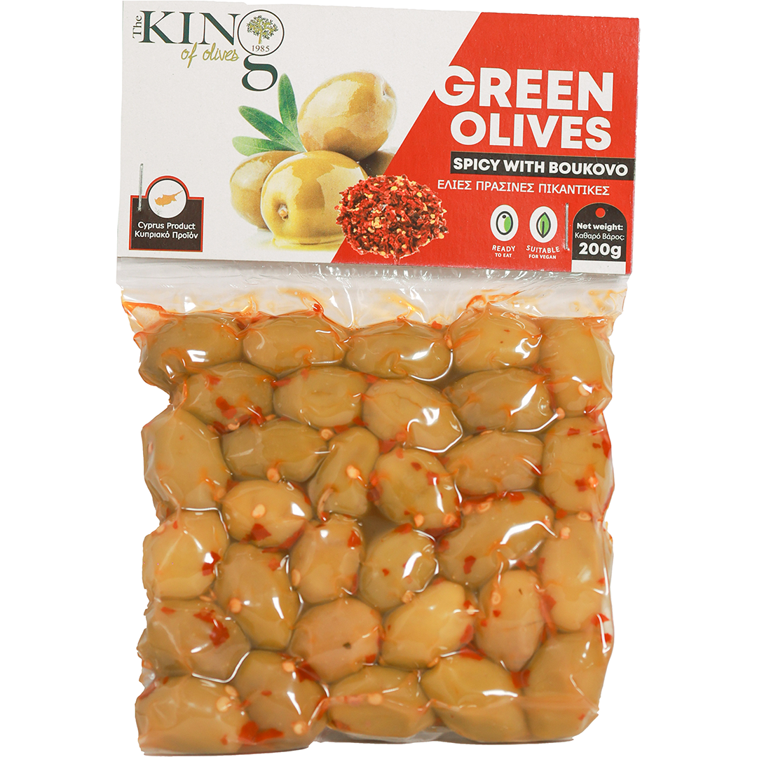 Green Olives with bοukovo